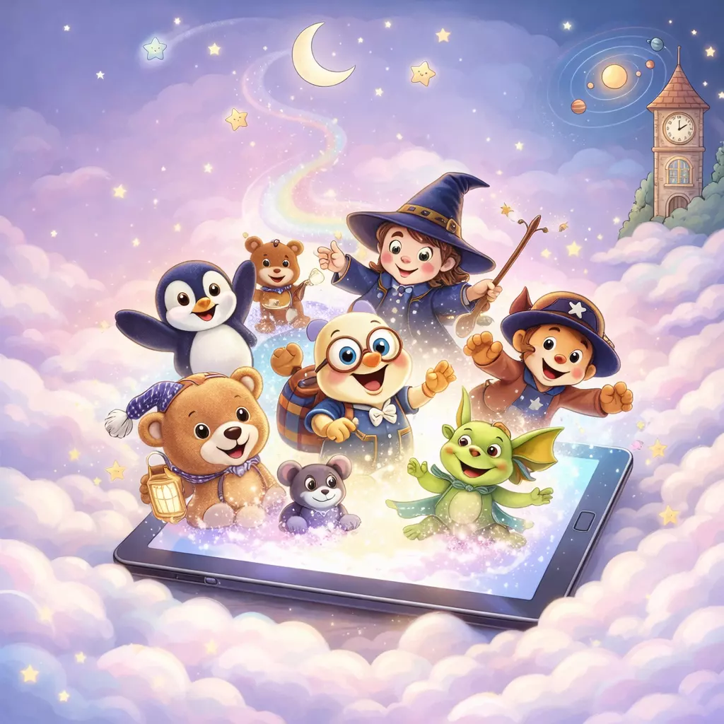 Kids Tales storytelling illustration